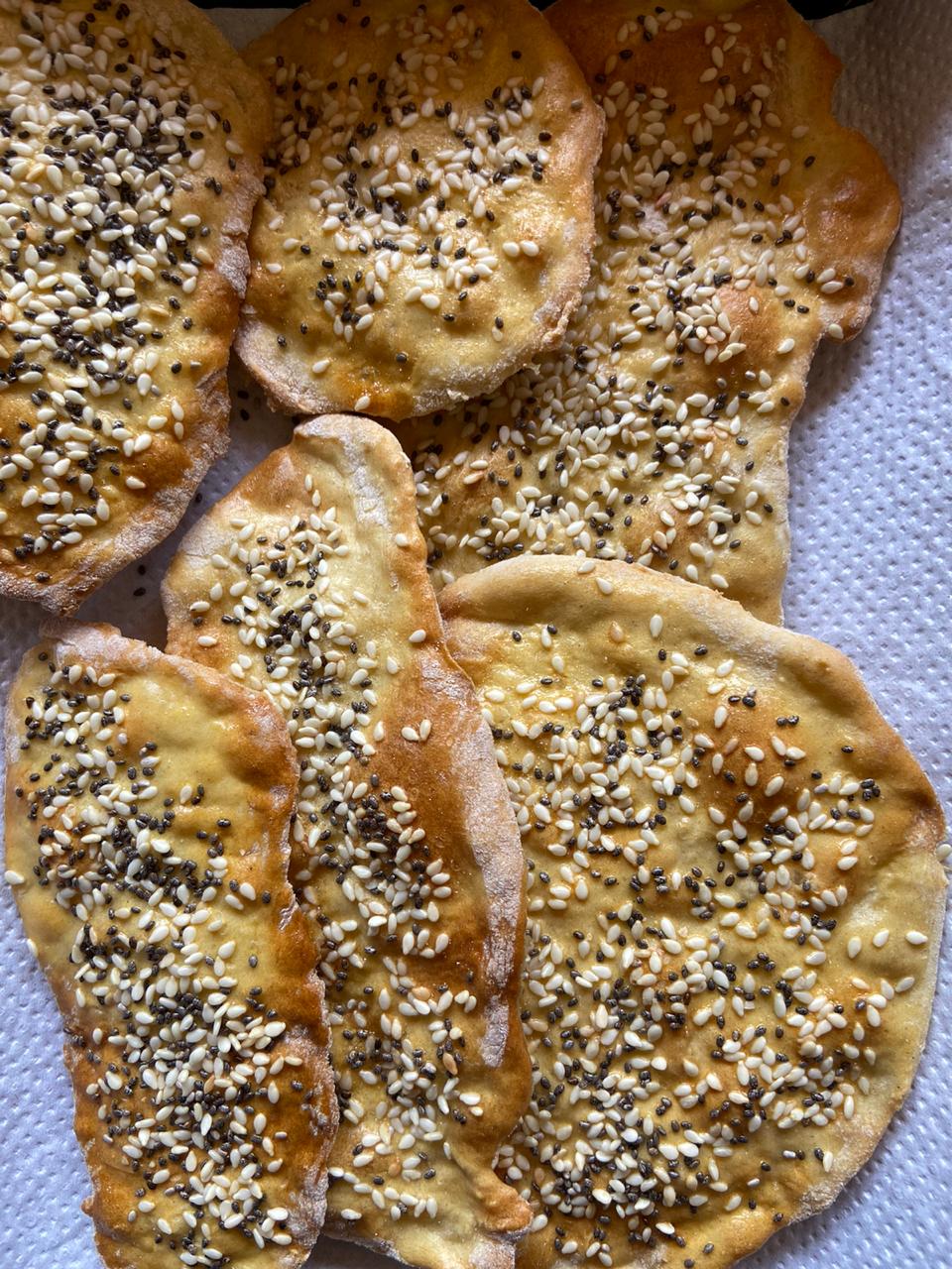 Galletas de harina de garbanzos