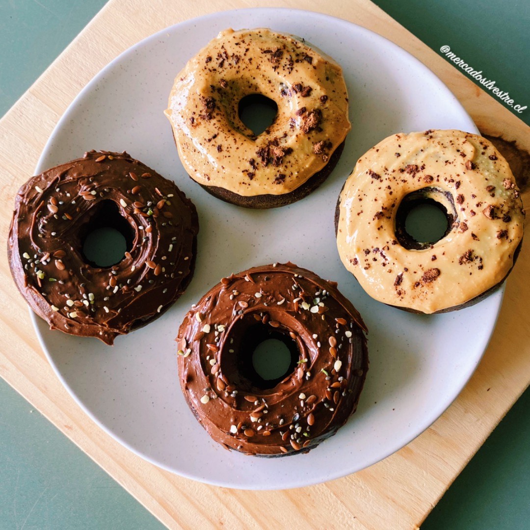 donas de chocolate saludable