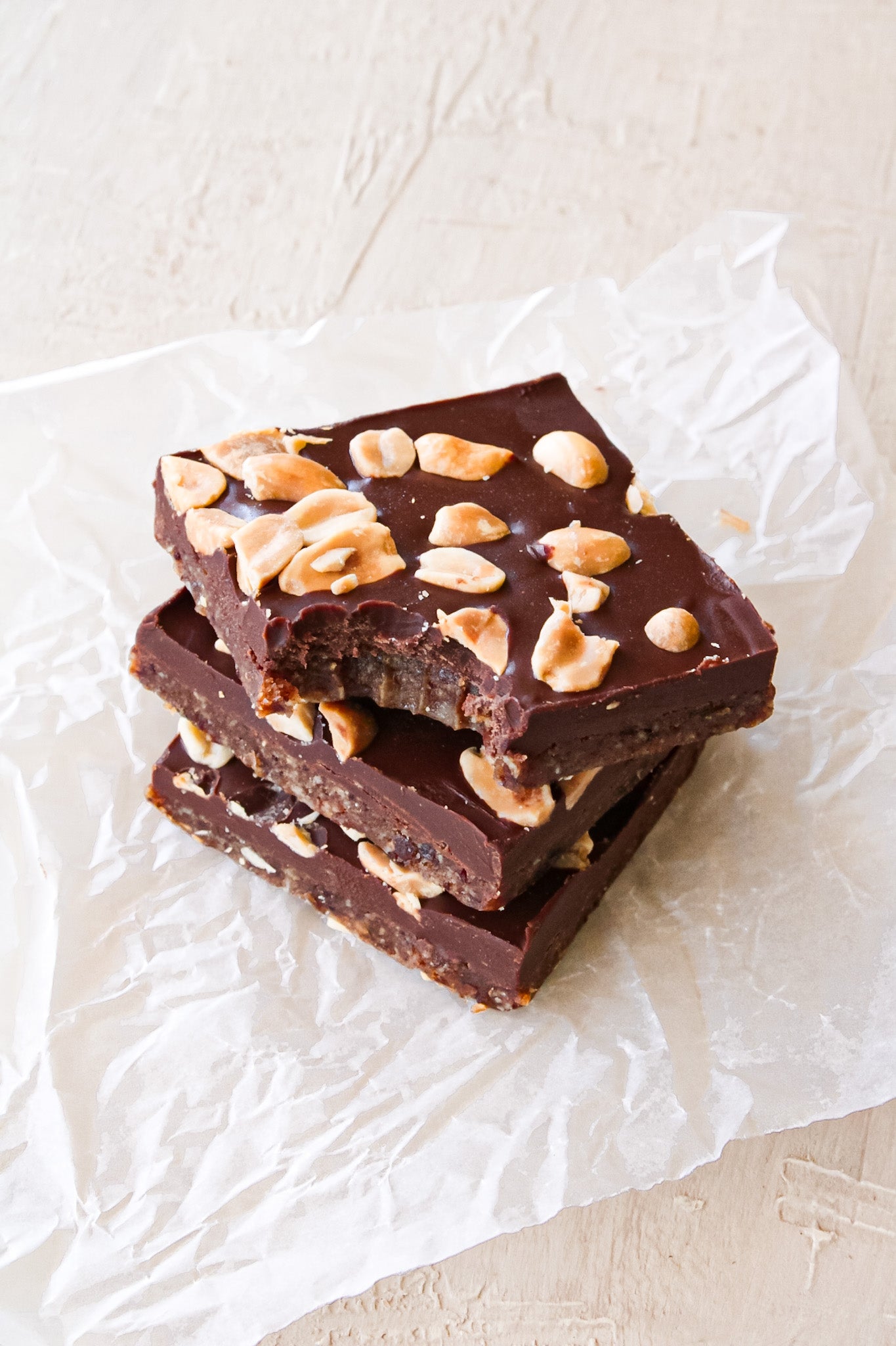 Barritas de Dátiles y Mantequilla de Maní