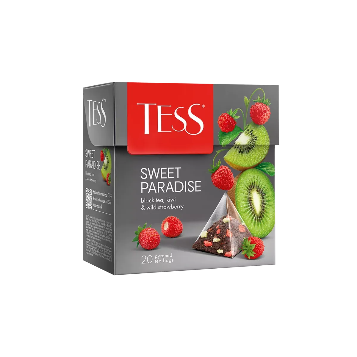 Té Negro Sweet Paradise (20 bolsitas pirámide) - Tess