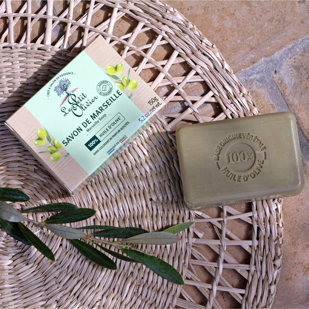 Jabón Sólido de Marsella 100% Aceite de Oliva 150gr - Le Petit Olivier-Belleza Natural-Mercado Silvestre