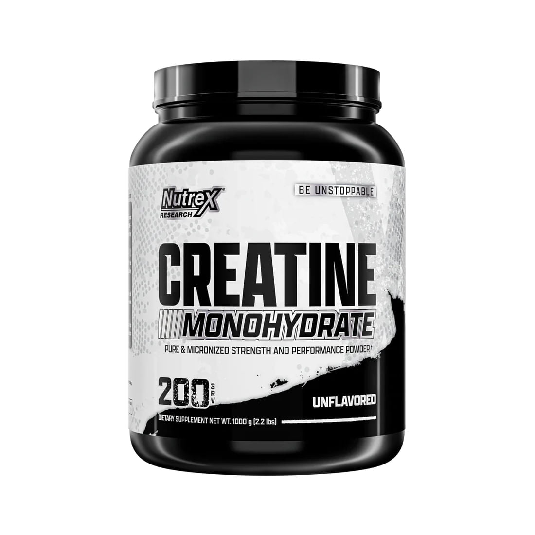 Creatine Monohydrate 1kg - 200 porciones (6,6 meses) - Nutrex-Vitaminas-Mercado Silvestre