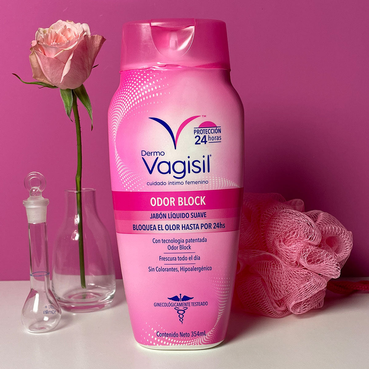 Jabón Íntimo Líquido Suave Odor Block 354ml - Dermo Vagisil-Belleza Natural-Mercado Silvestre