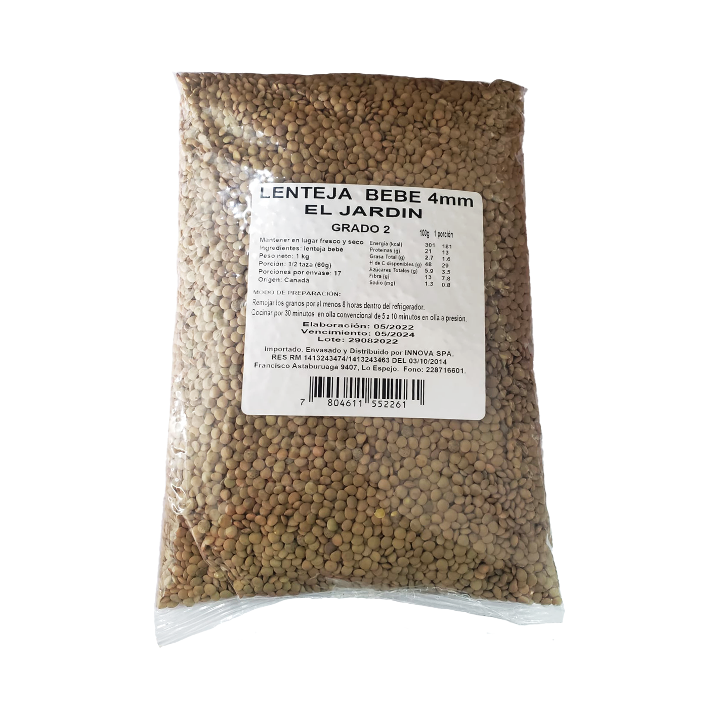 Lentejas Bebé 4mm 1kg - El Jardín-Legumbres-Mercado Silvestre