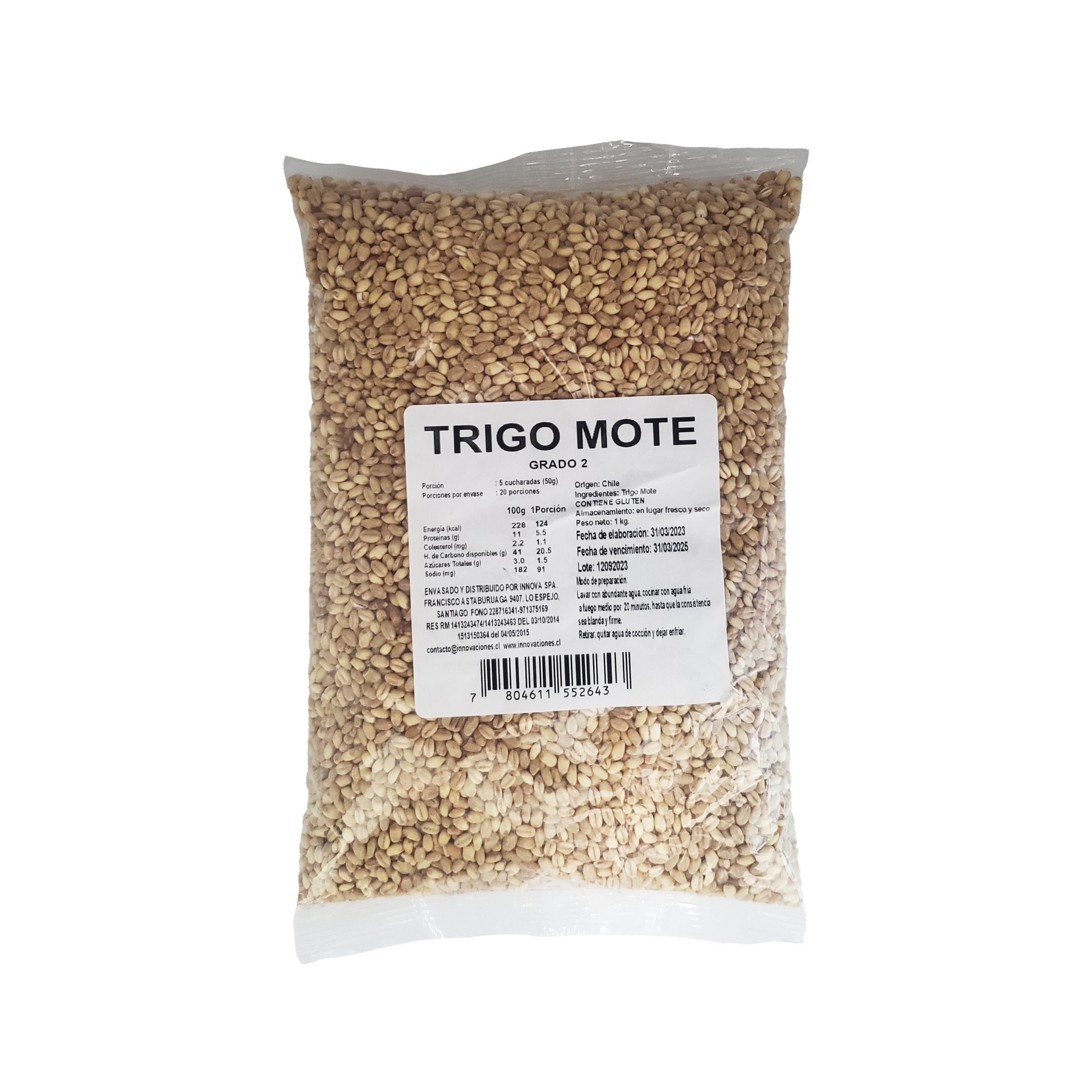 Trigo Mote 1kg - El Jardín-Semillas-Mercado Silvestre