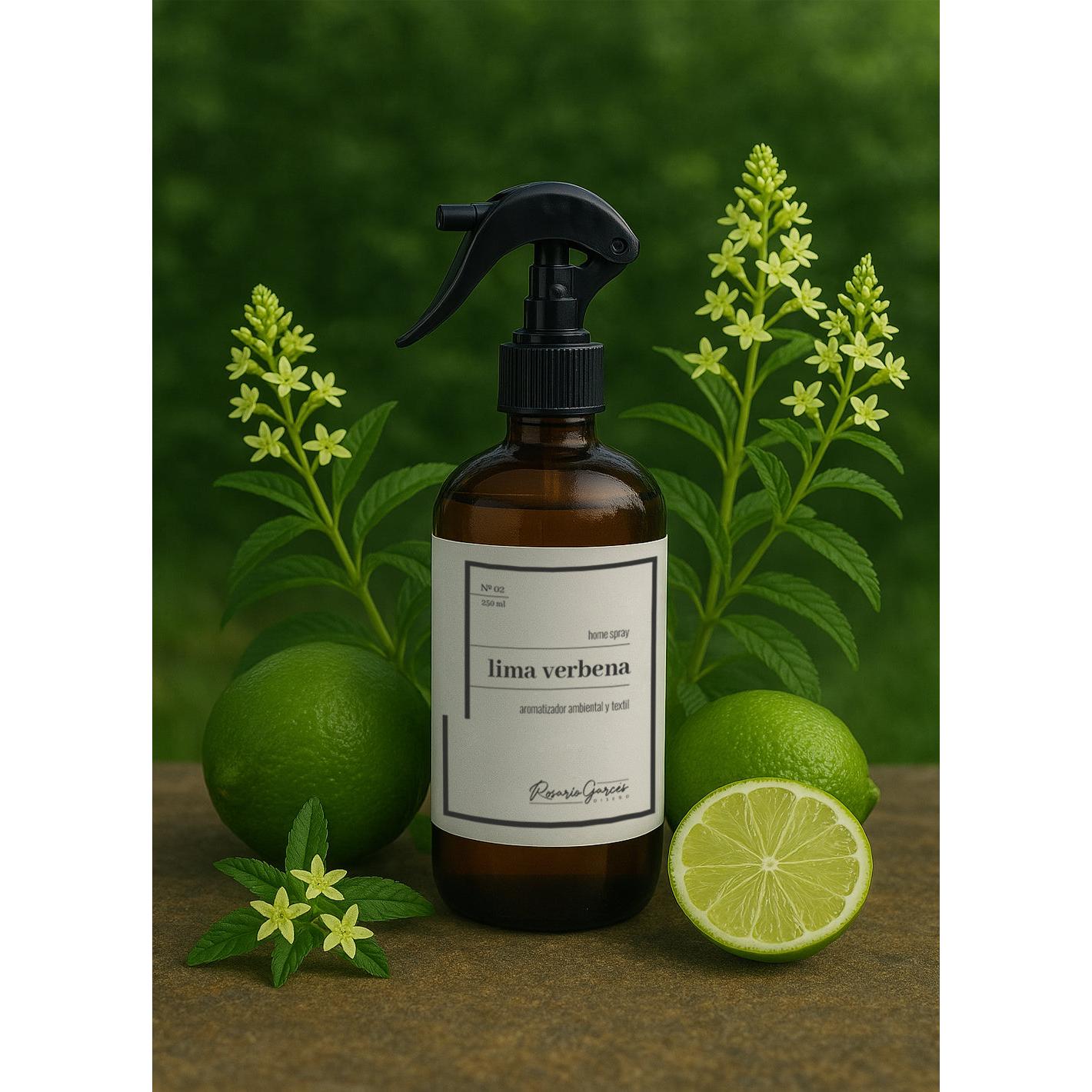 Aromatizador Spray Lima Verbena 250ml – Ambiente y Textil - Rosario Garcés