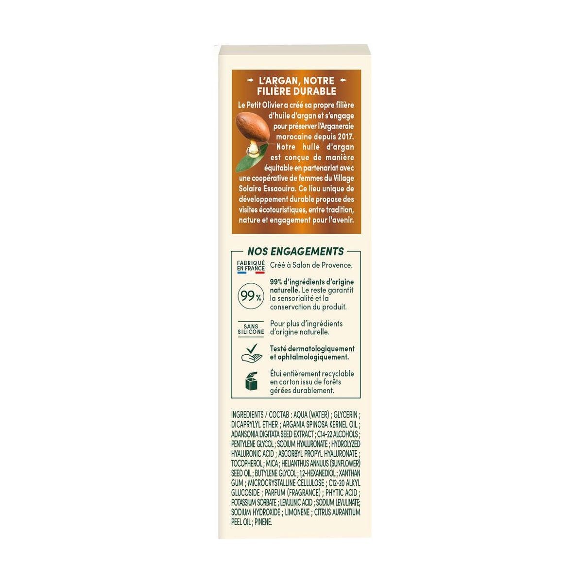 Sérum Antiedad Global Rostro y Contorno de Ojos Argán 30ml - Le Petit Olivier