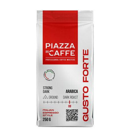 Café Molido Gusto Forte 250gr - Piazza del Caffe-Té/Café/Infusiones-Mercado Silvestre