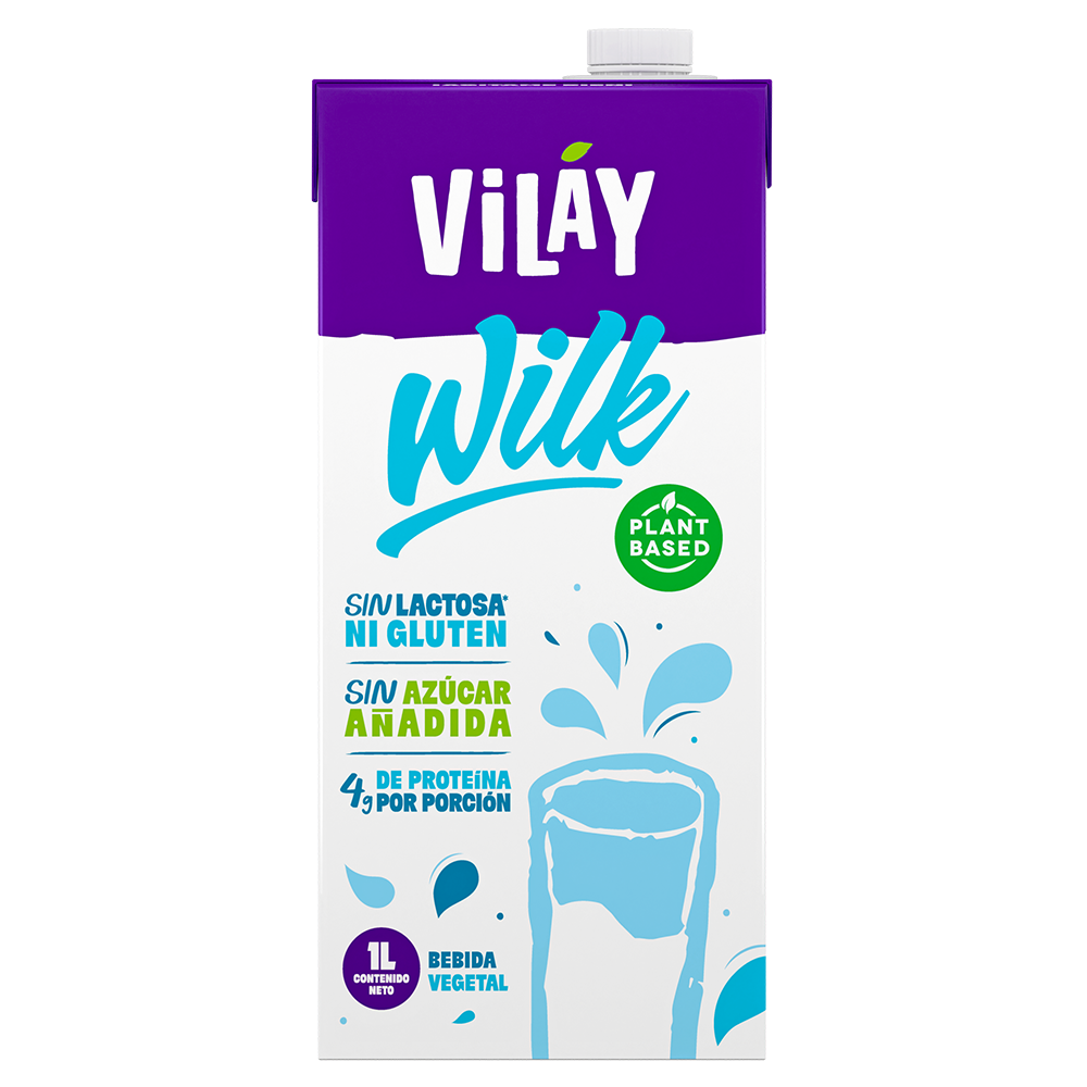 Bebida Vegetal Wilk Sin Azúcar 1lt - Vilay-Leches-Mercado Silvestre