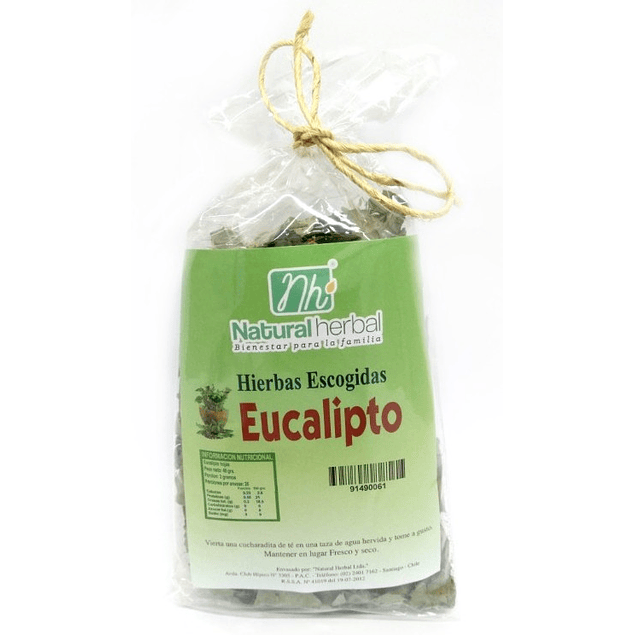 Eucalipto Hierba 40gr - Natural Herbal-Té/Café/Infusiones-Mercado Silvestre