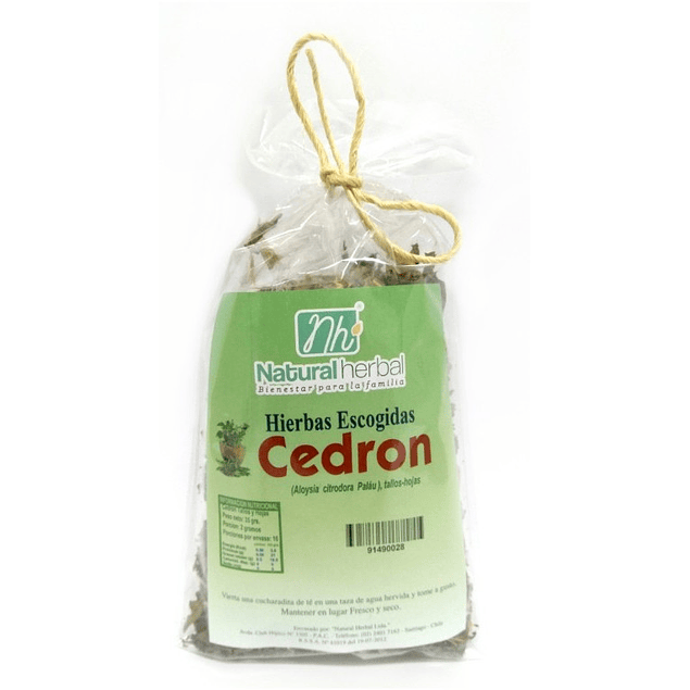 Cedrón Hierba 30gr - Natural Herbal-Té/Café/Infusiones-Mercado Silvestre