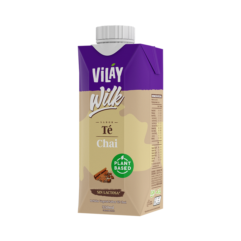 Bebida Vegetal Wilk Té Chai 330ml - Vilay-Leches-Mercado Silvestre