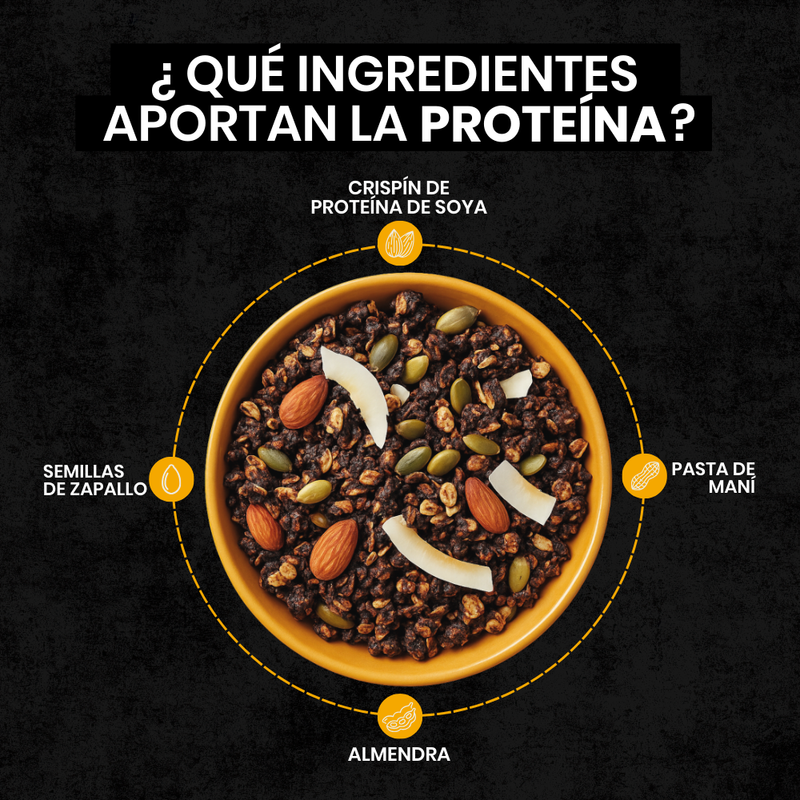 Granola Crunchy Mix Wild Protein 300gr - Wild Foods