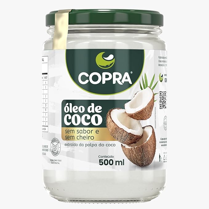 Aceite de Coco Sin Sabor ni Olor 500ml – Sin Gluten – Copra