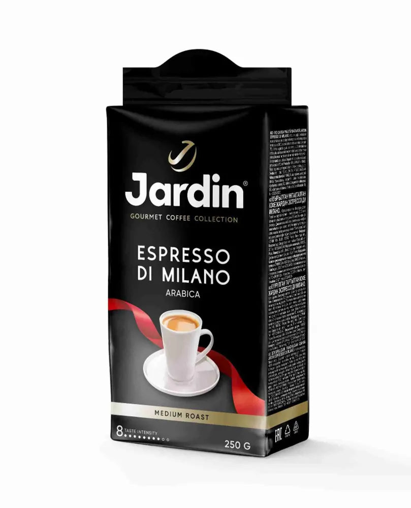 Café Tostado Molido Espresso Di Milano 250gr - 100% Arábica - Jardín