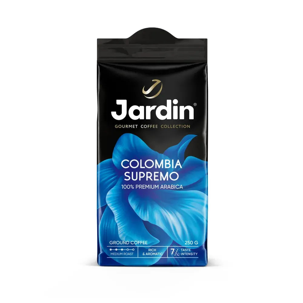 Café Tostado Molido Colombia Supremo 250gr - 100% Arábica - Jardín