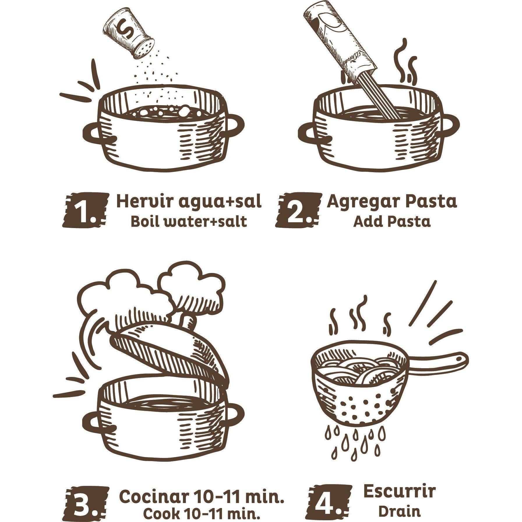 Spaghetti de Arroz Integral Sin Gluten 250gr - El Dorado