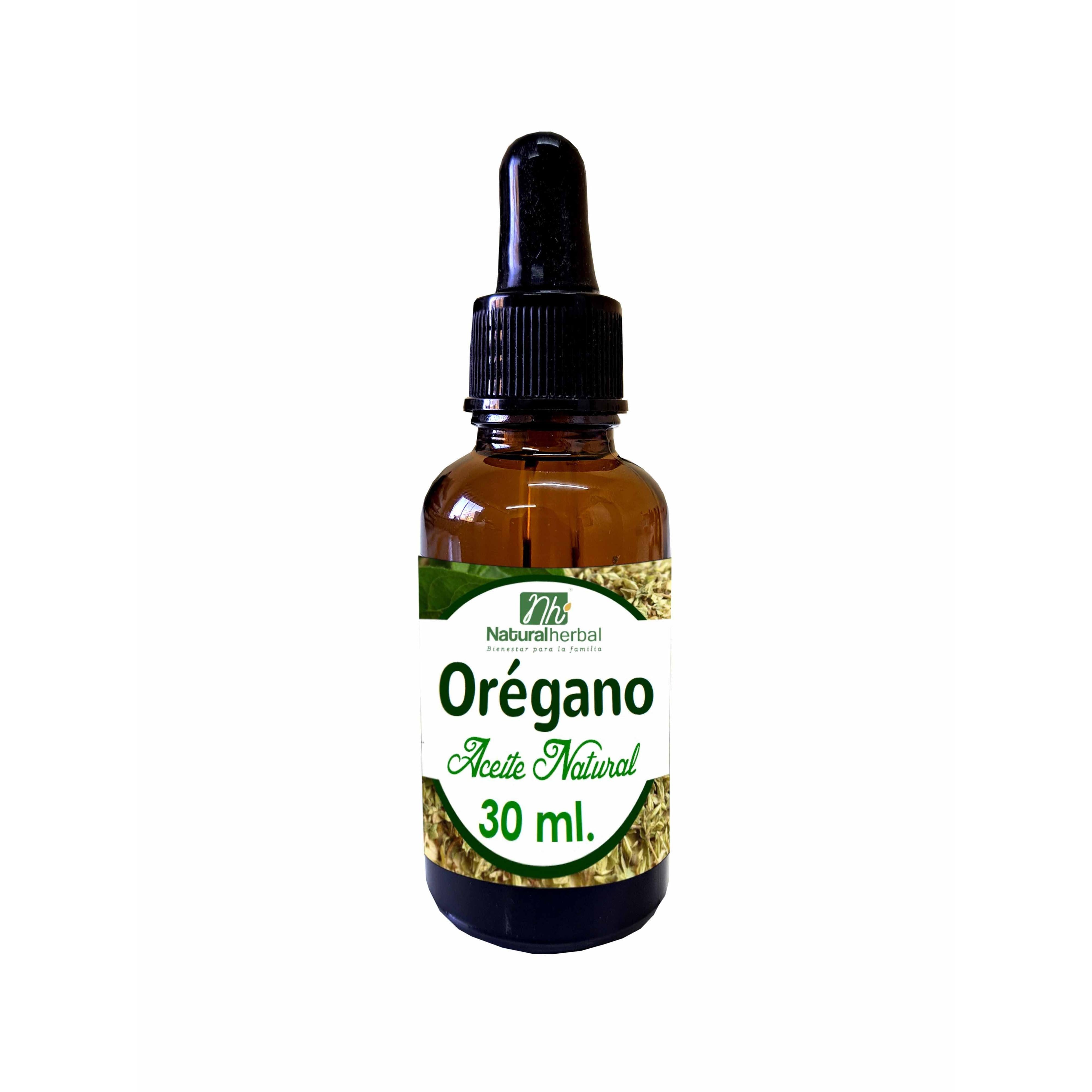 Aceite de Orégano 30ml - Natural Herbal-Vitaminas-Mercado Silvestre