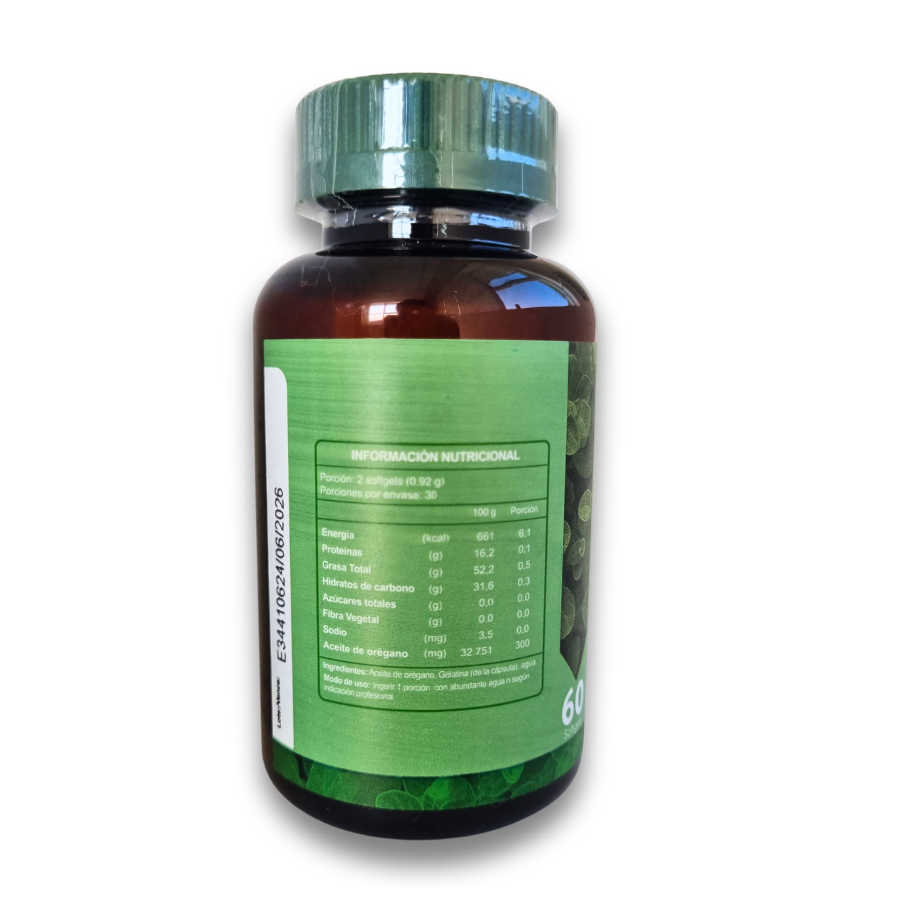 Aceite de Orégano 60 Cápsulas Softgel (1 mes) - FNL-Vitaminas-Mercado Silvestre