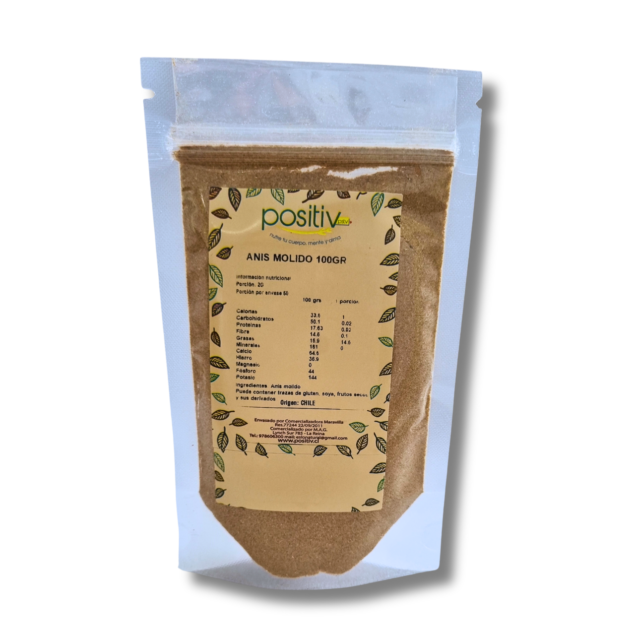 Anís Molido 100gr - Positiv