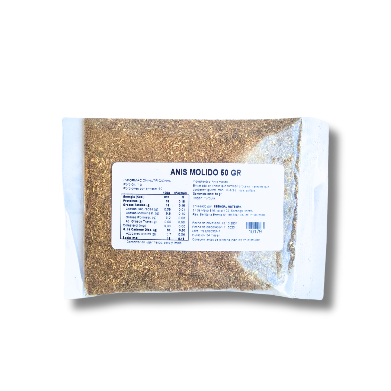 Anís Molido 50gr - Esencial Nuts-Especias y Condimentos-Mercado Silvestre