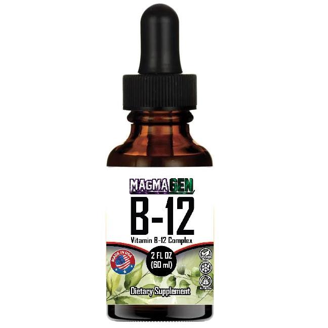 Vitamina B12 Sublingual Líquida 1200mcg + Complejo B – 60ml (2 meses) – Magmagen