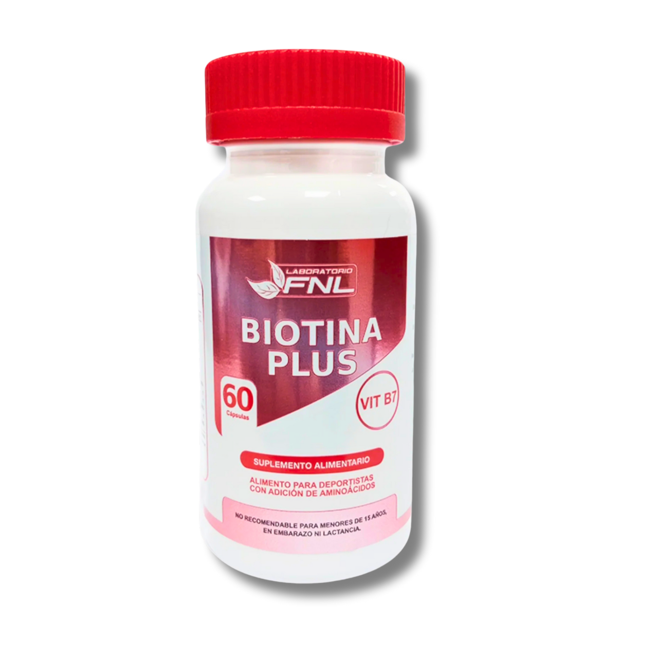 Biotina Plus 60 Cápsulas (2 meses) - FNL-Vitaminas-Mercado Silvestre