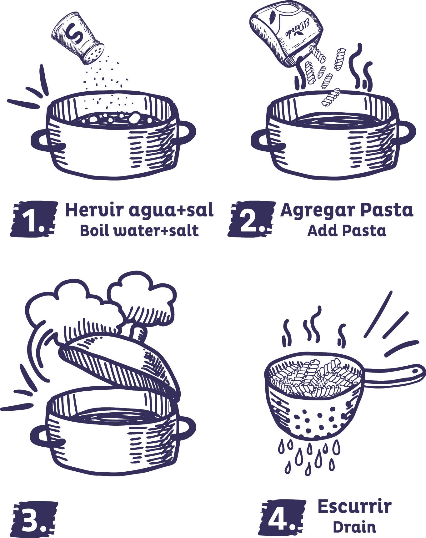 Fusilli de Chía Sin Gluten 250gr - El Dorado