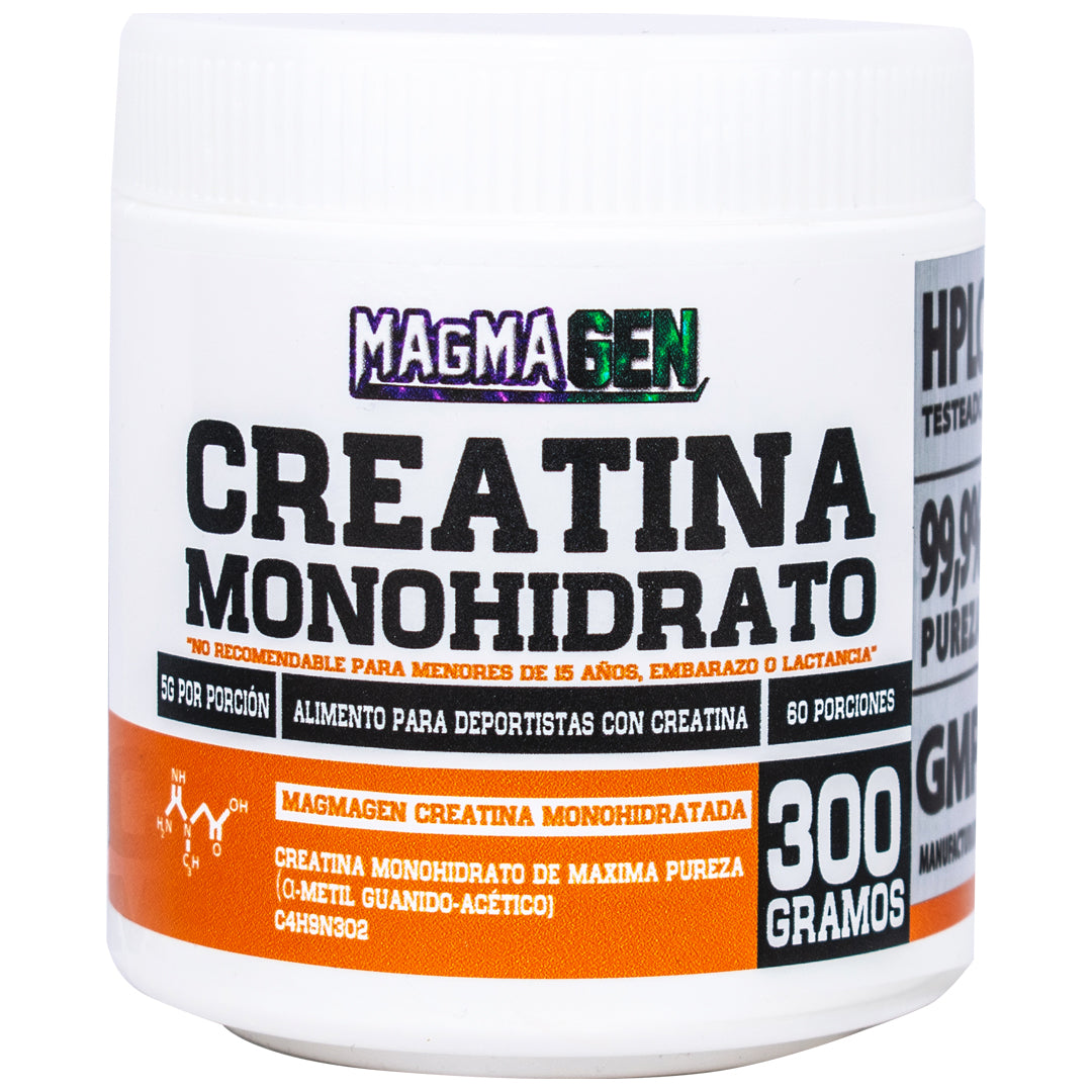 Creatina Monohidratada 300gr – 60 porciones (2 meses) – Magmagen