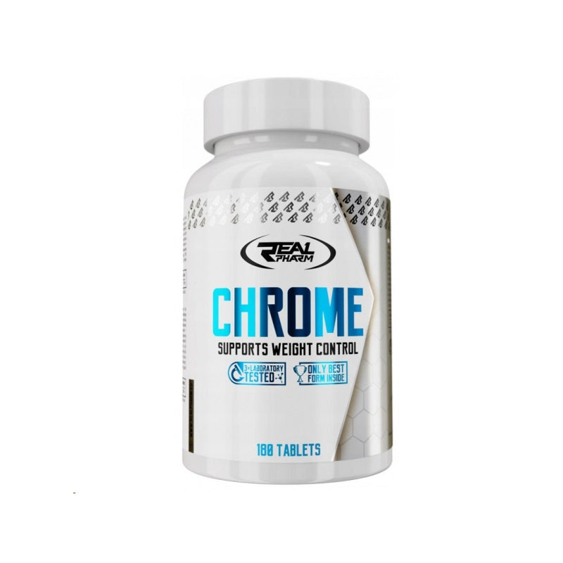 Picolinato de Cromo 200mcg - 180 Tabletas (6 meses) - Real Pharm