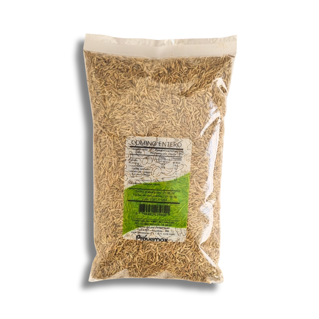 Comino Entero 250gr - Valles de Chile