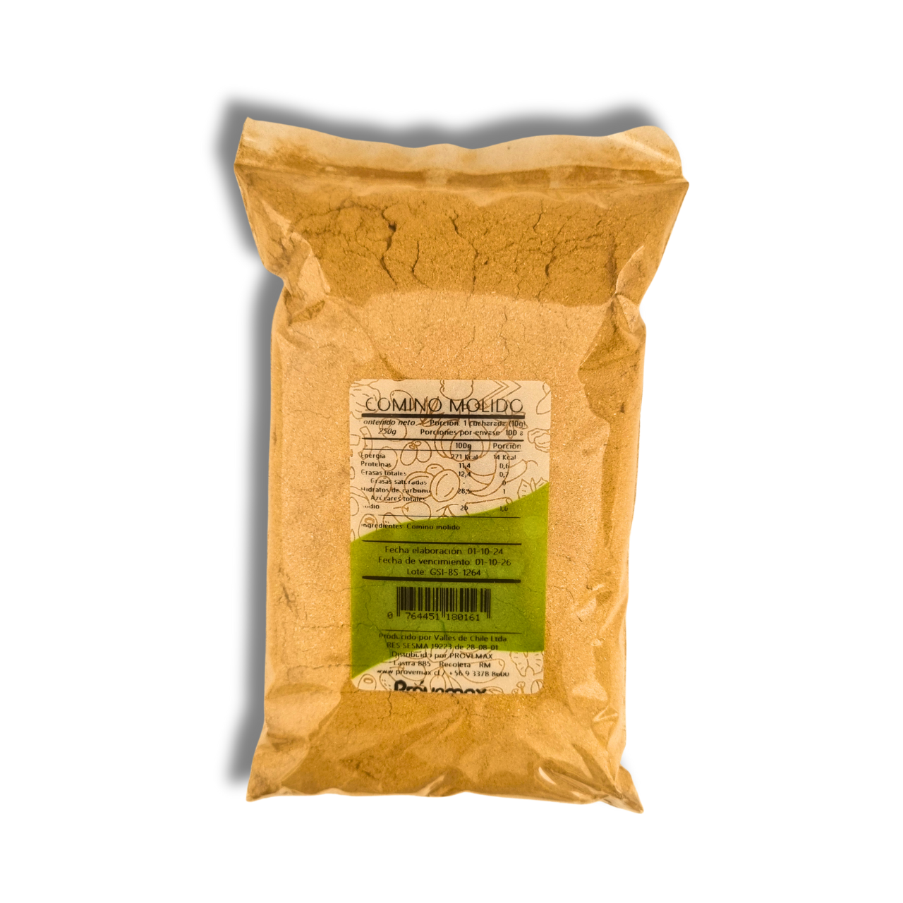 Comino Molido 250gr - Valles de Chile