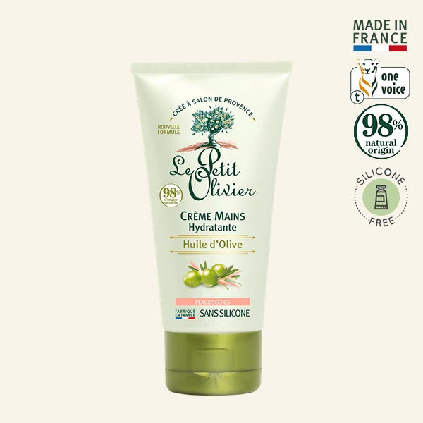 Crema de Manos Hidratante Aceite de Oliva 75ml - Le Petit Olivier