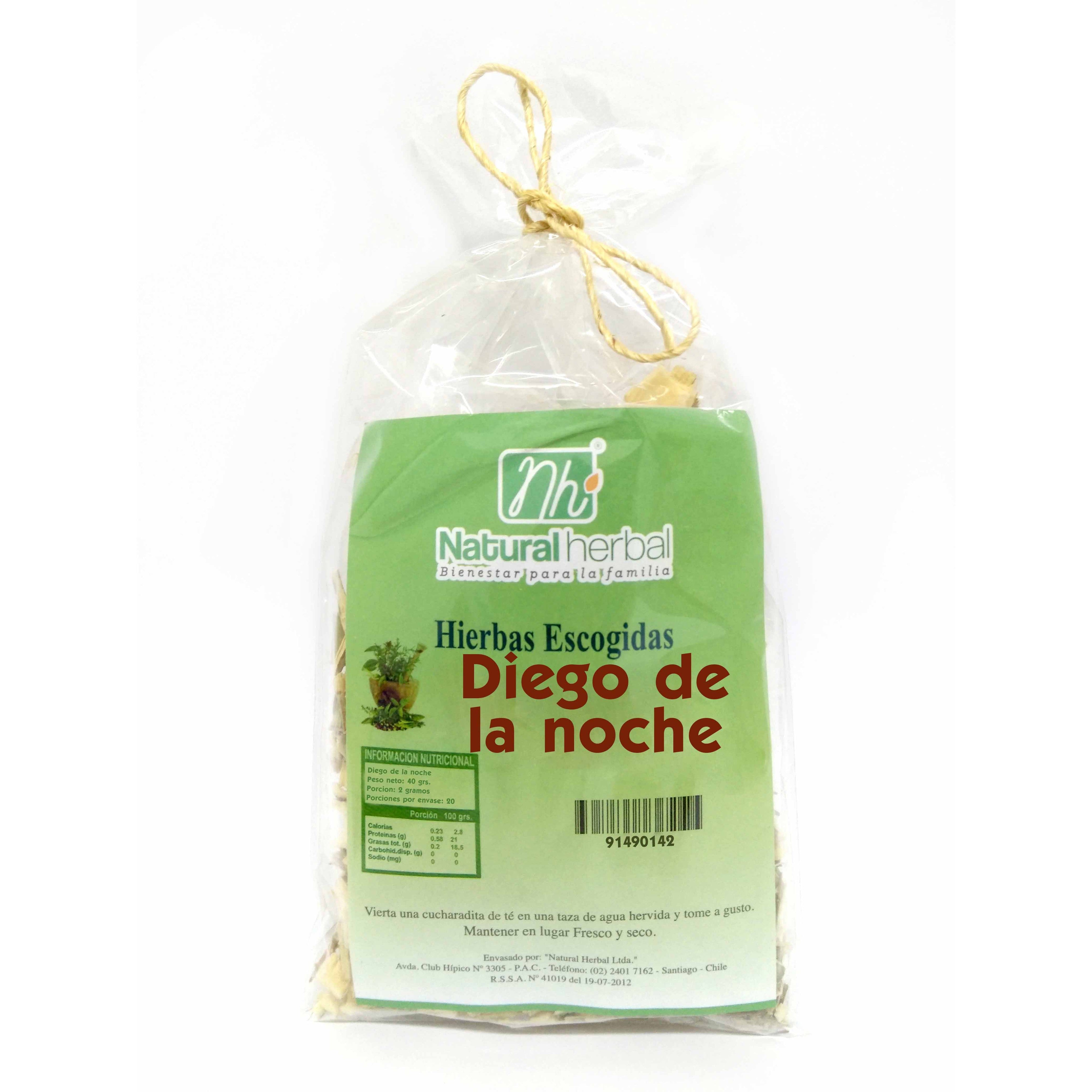 Diego de la Noche Hierba 40gr - Natural Herbal-Té/Café/Infusiones-Mercado Silvestre