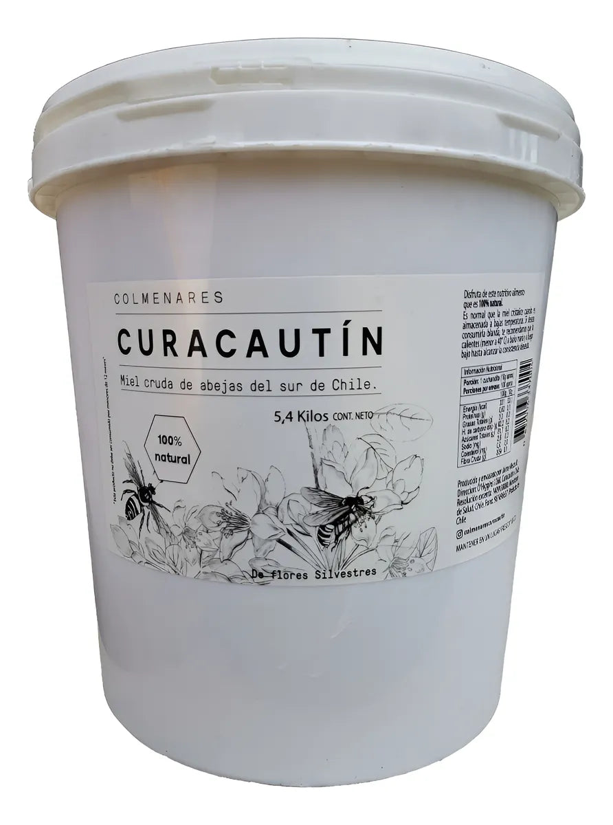 Miel Multifloral de Curacautín 5,4kg - Colmenares Curacautín