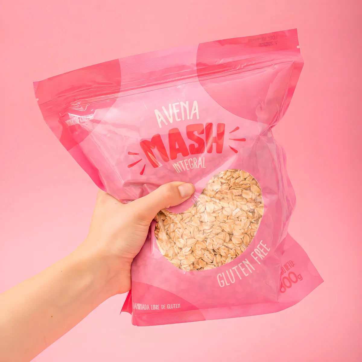 Avena Integral Sin Gluten 800gr - Mash Foods