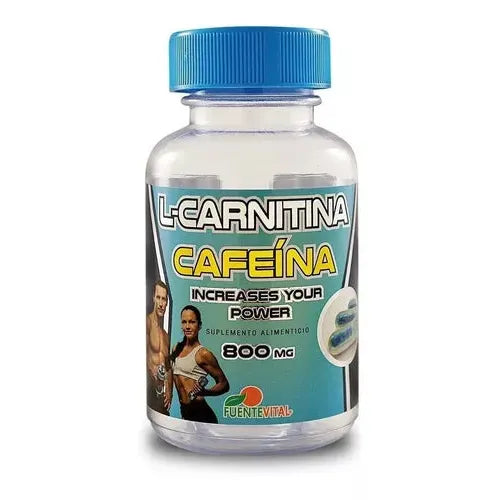 L-Carnitina + Cafena 800mg 60 Cpsulas Softgel Licaps (1 mes) - Fuent L-Carnitina + Cafena 800mg 60 Cpsulas Softgel Licaps (1 mes) - Fuent