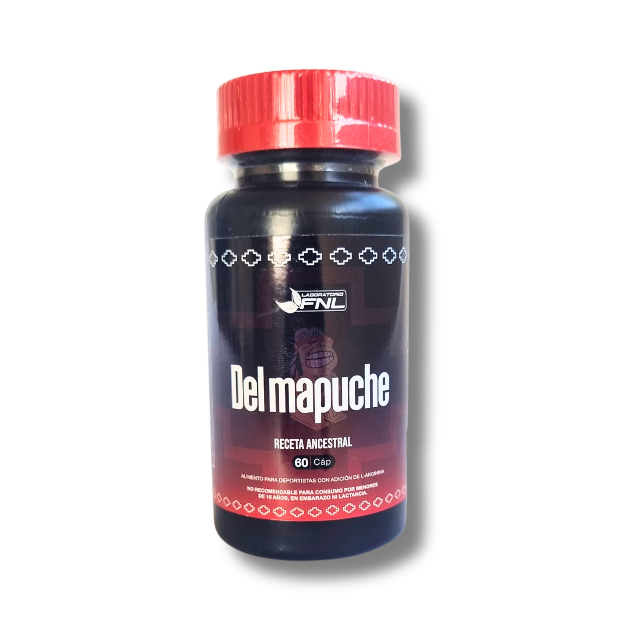 Del Mapuche (Maqui + Iporuro + Hierba del Clavo + Corcolén Negro + L-Arginina + Pucho Gringo) 60 Cápsulas (1 mes) - FNL