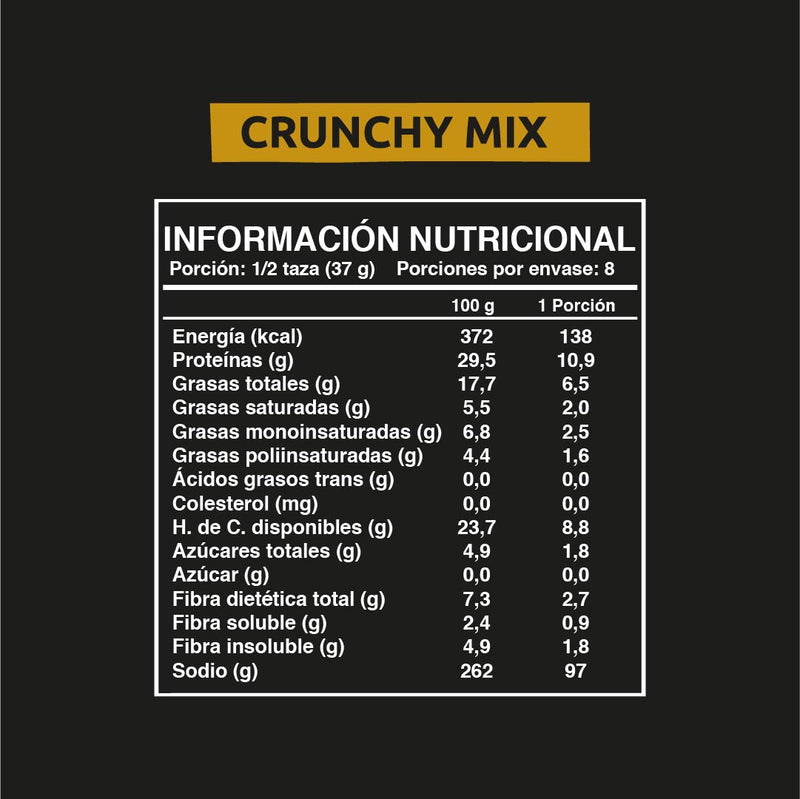 Granola Crunchy Mix Wild Protein 300gr - Wild Foods