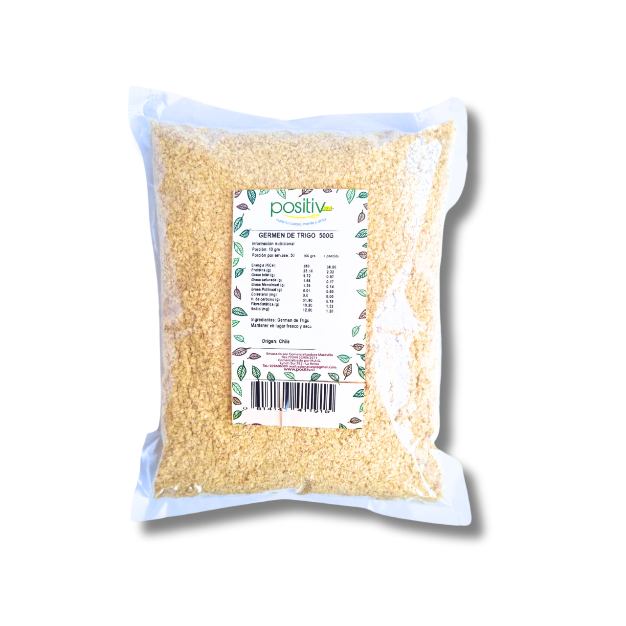 Germen de Trigo 500gr - Positiv-Cereales-Mercado Silvestre
