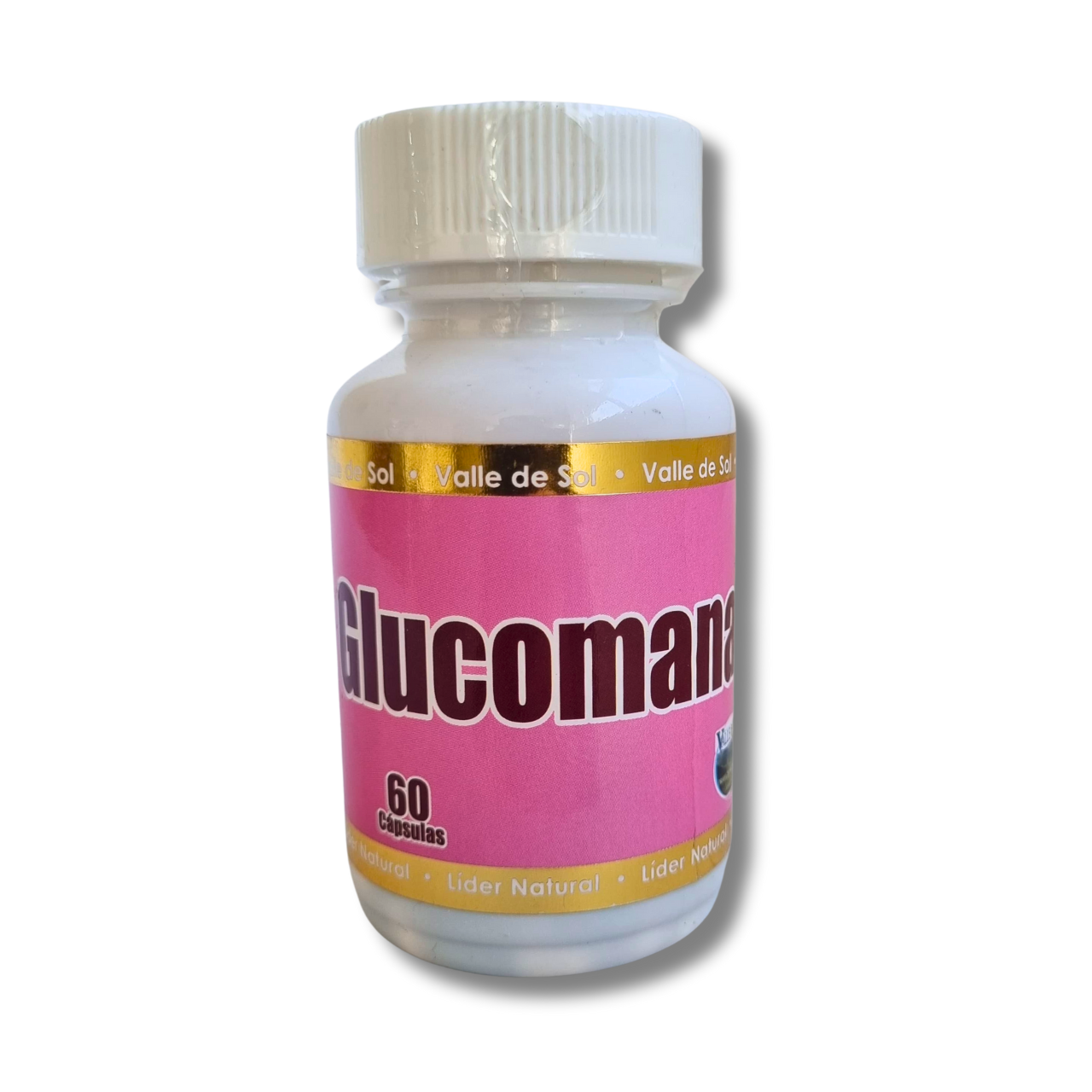 Glucomanam 380mg (Konjac) – 60 Cápsulas (1 mes) – Valle y Sol
