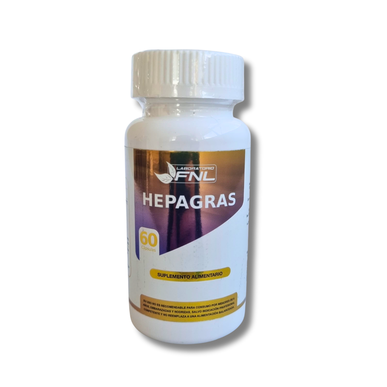 Hepagras (Salud Hepática) – 60 Cápsulas (1 mes) – FNL