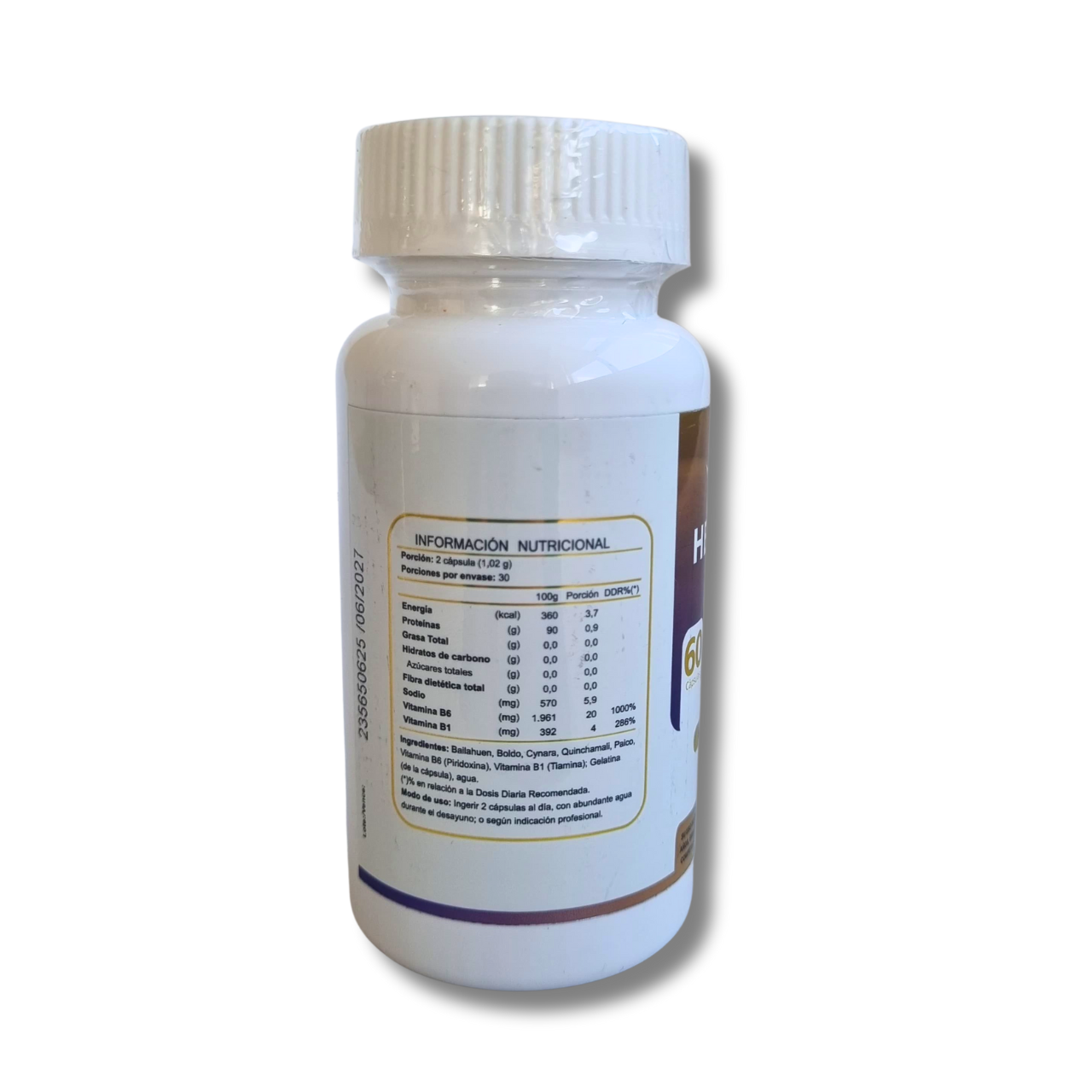 Hepagras (Salud Hepática) – 60 Cápsulas (1 mes) – FNL