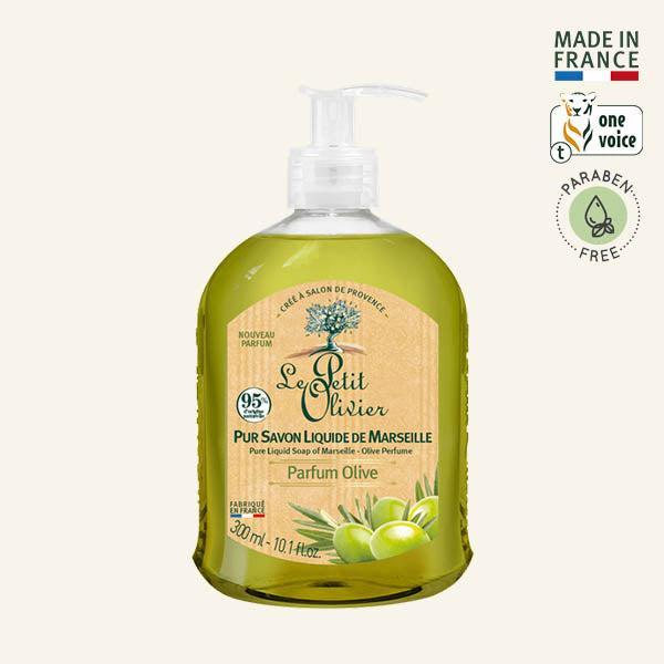 Jabón Líquido de Marsella Aceite de Oliva 300ml - Le Petit Olivier-Belleza Natural-Mercado Silvestre