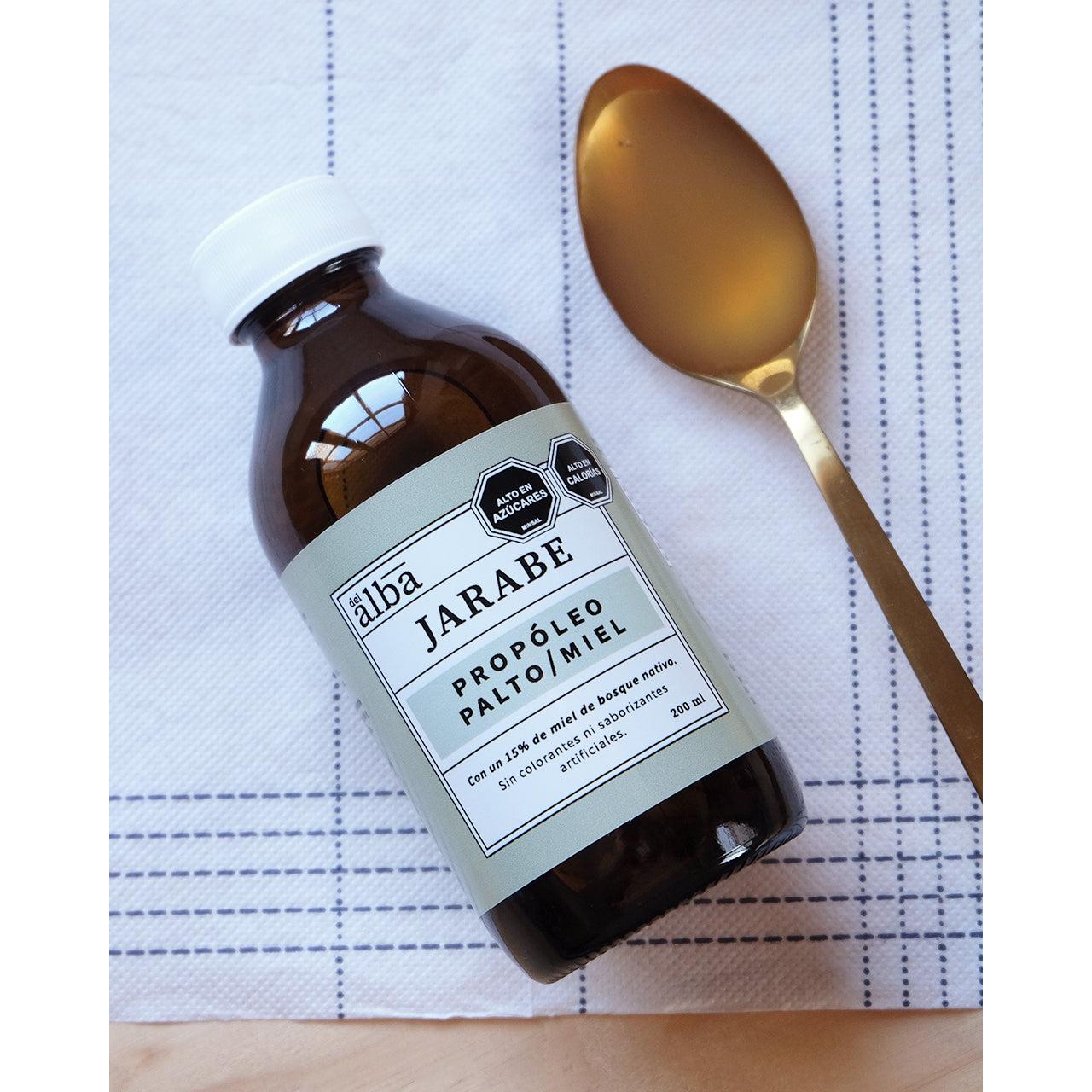 Jarabe Propóleo Palto Miel 200ml - Apícola del Alba-Vitaminas-Mercado Silvestre