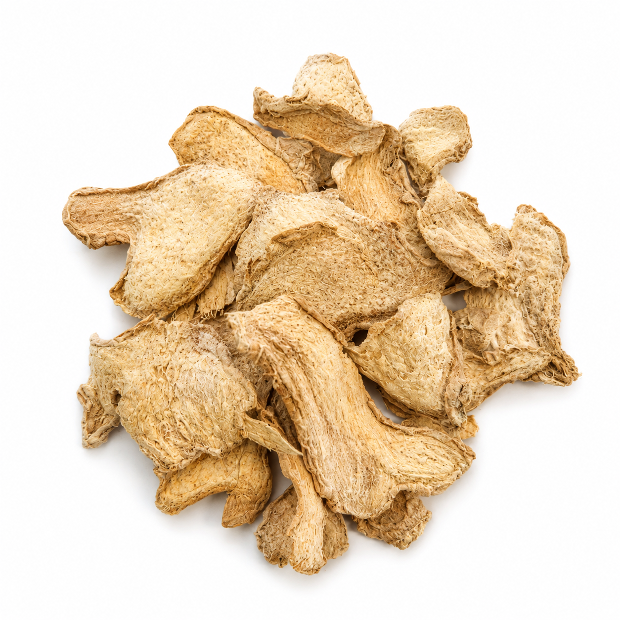 Jengibre Deshidratado en Hojuelas 250gr - Infusión y Cocina - Mercado Silvestre