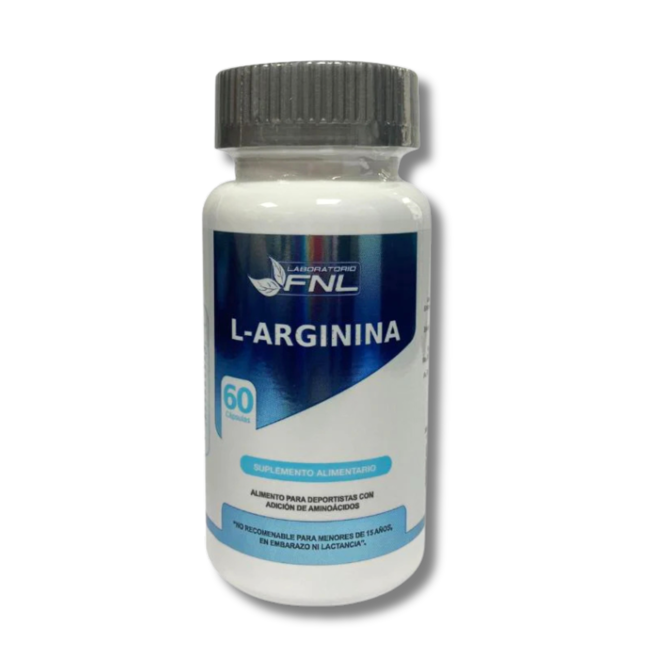 L-Arginina 500mg 60 Cápsulas (2 meses) - FNL-Vitaminas-Mercado Silvestre