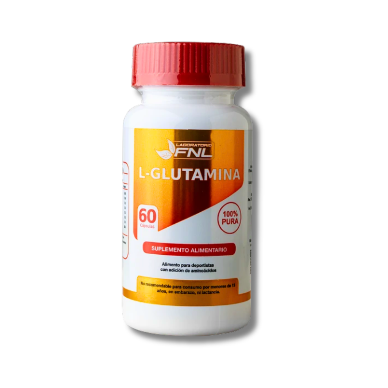 L-Glutamina 500mg 60 Cápsulas (2 meses) - FNL-Vitaminas-Mercado Silvestre