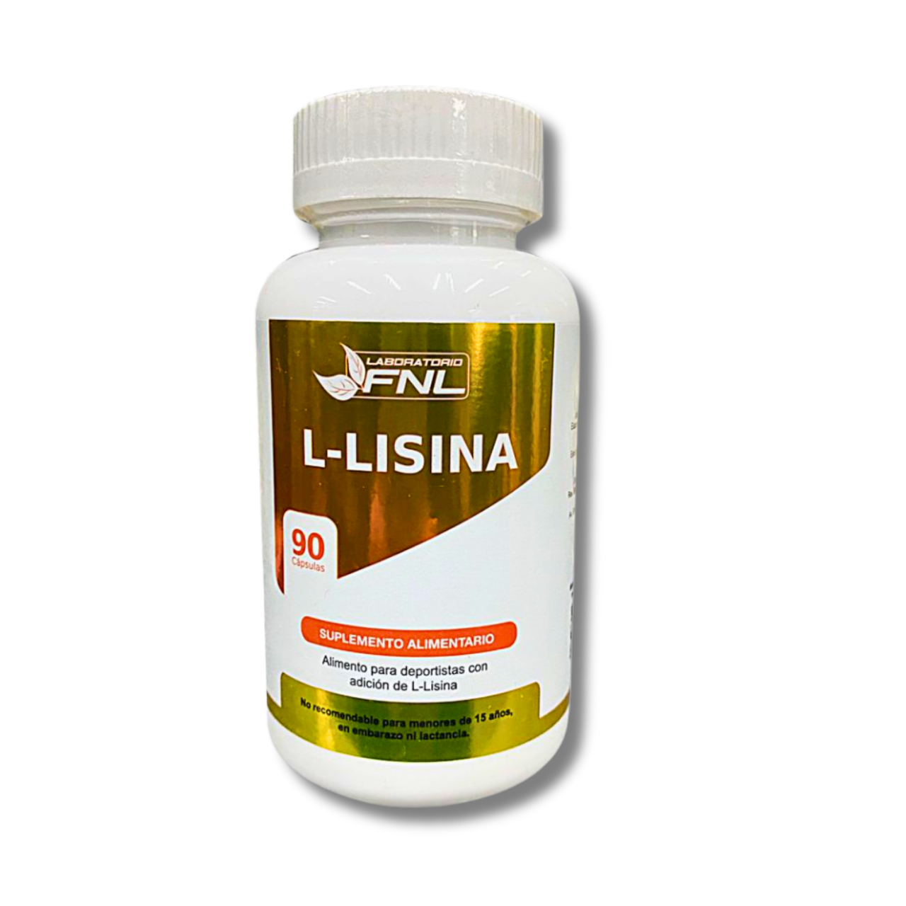 L-Lisina 500mg – 90 Cápsulas (3 meses) – FNL