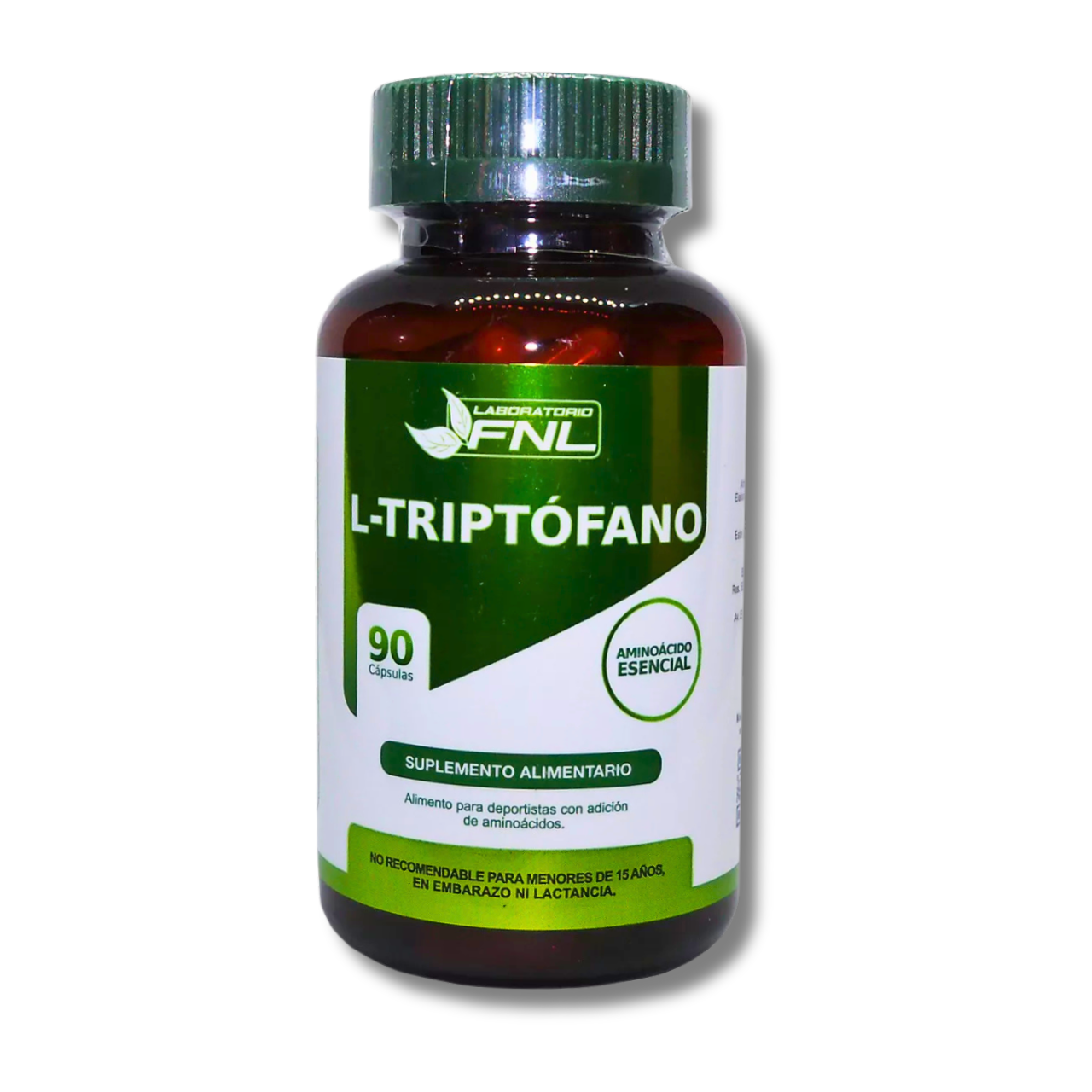 L-Triptófano 500mg (con Magnesio) 90 Cápsulas (1,5 meses) - FNL